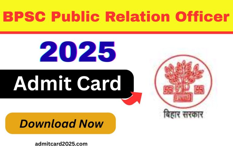 BPSC Public Relation Officer
