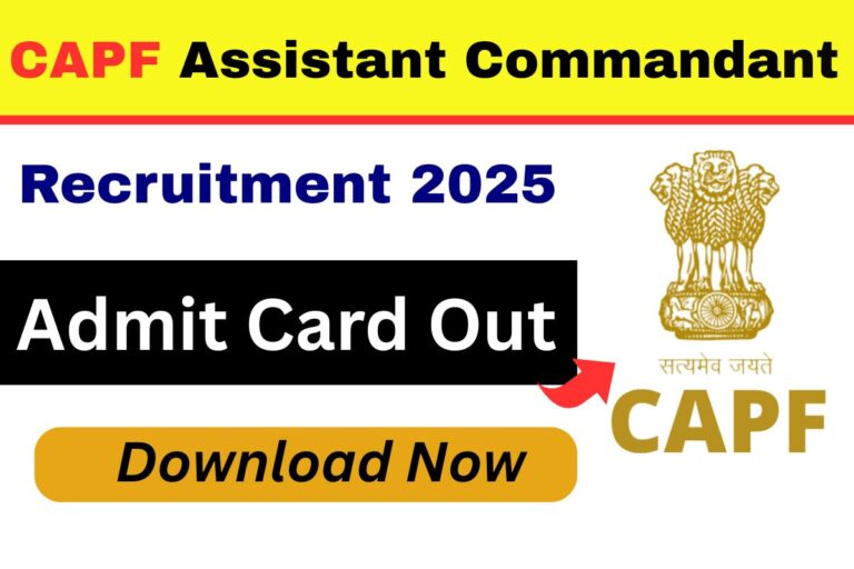 CAPF Assistant Commandant
