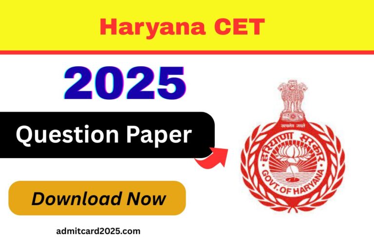 Haryana CET