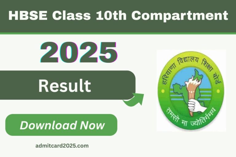 HBSE Class 10th Compartment