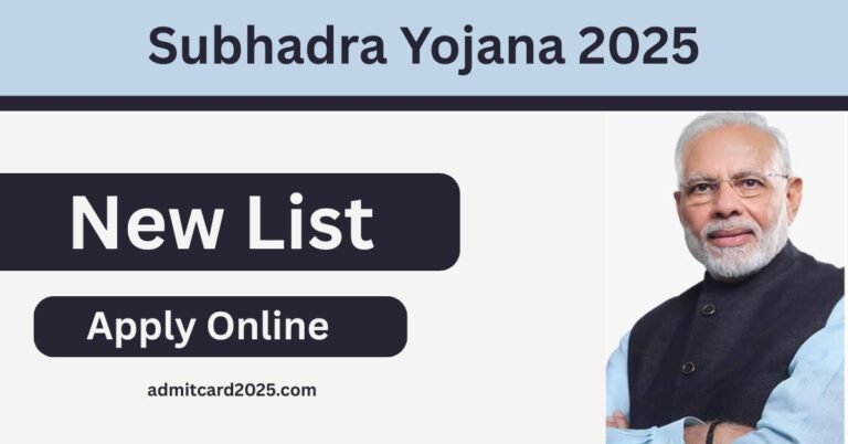 Subhadra Yojana 2025