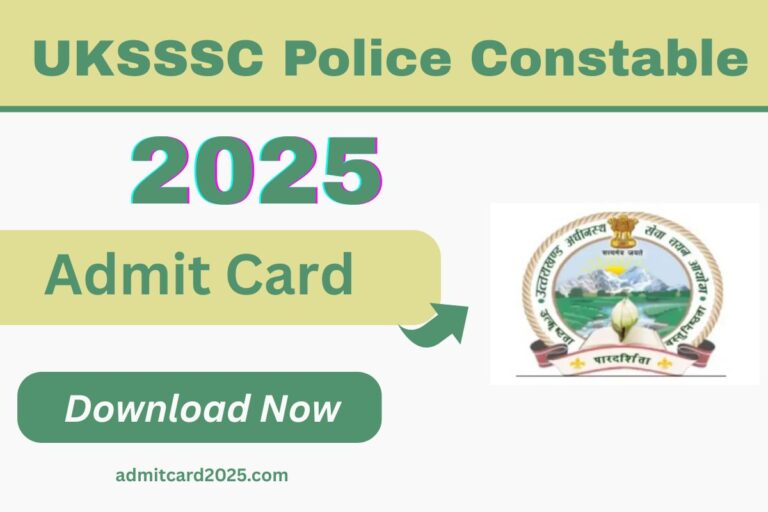 UKSSSC Police Constable