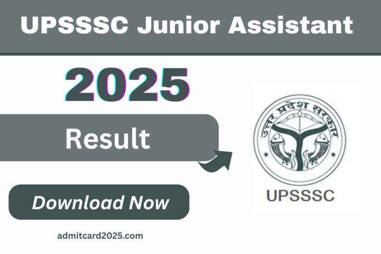 UPSSSC Junior Assistant